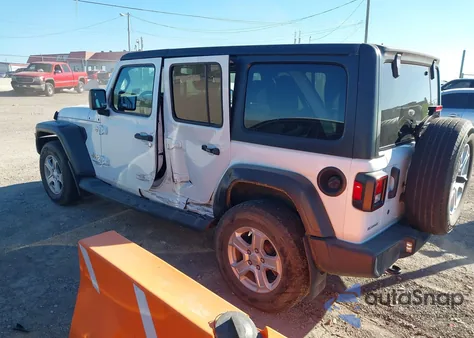 2019 Jeep Wrangler Unlimited Sport S 4X4 z USA, uszkodzony, nr VIN 1C4HJXDG2KW526842